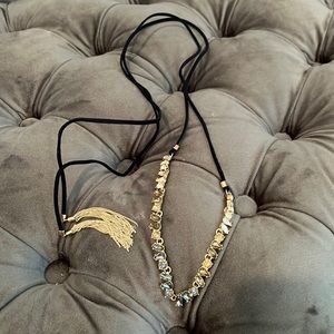 Stella and Dot Eliza Fringe Necklace